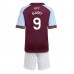 Aston Villa Harvey Elliott #9 Dětské Oblečení Domácí Dres 2025-26 Krátkým Rukávem (+ trenýrky)